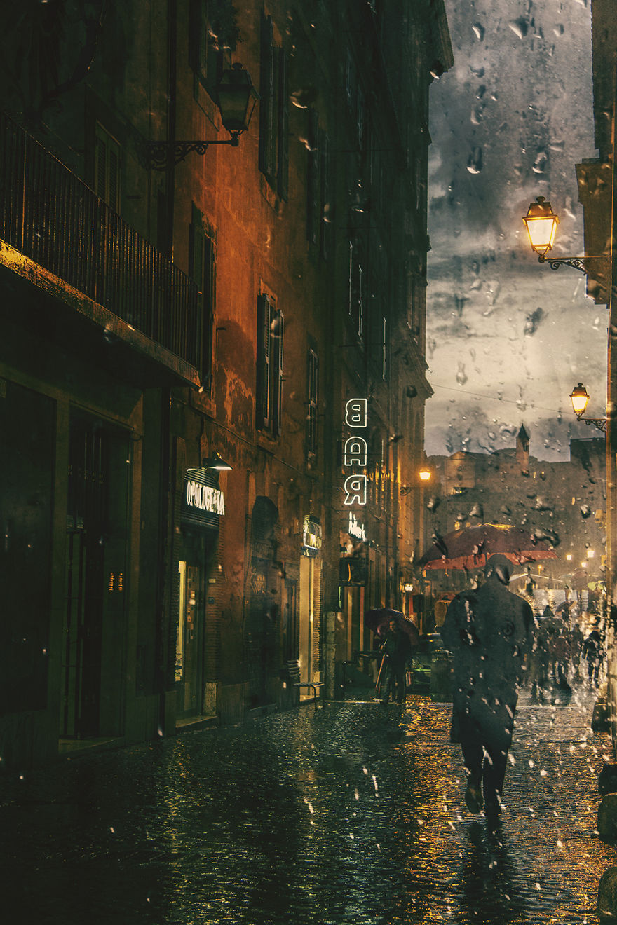 Raindrop Blues Project: I Create Wet Pictures To Dip The Viewer In A Sort Of Oneiric Reality