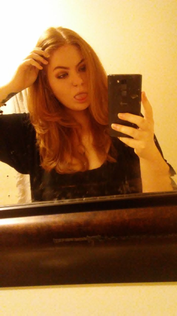 This Photo Was Taken A Few Hours Before One Of My Breakdowns... You Would Never Be Able To Tell Based Off My Demeanor That Ive Attempted Suicide Twice In The Past Two Years Alone And Thought Of It Even More. You Wouldnt Know The Destructive Things Ive Done To Myself Because Of How Ugly And Worthless I Feel On A Daily Basis. You Would Never Know When I Say Im Taking A Shower, I Really Just Want To Cry In Peace. You Wouldnt Know Because No One Does But Me. Not My Family, I Have No Friends Because Of My Depression And Anxiety So No One.. Im 21 And Not A Single Person In My Circle Knows The Mental Battle I Go Through Nearly Every Day Since I Was A Teen. My Parents Have No Idea, Nor My Siblings. Actually I Wear A Smile More Than I Dont To Cover It Up.. Like Im Ashamed Of My Feelings. People And Family Think Of Me As A Bubbly Happy Girl When All Theyre Seeing Is My Mask.. Dont Assume You Know Who A Person Is Because Of What You See. Just Because A Person Is Smiling Doesnt Mean They Arent Dying Inside. Im Screaming Under My Skin And No One Can Hear Me.. Please Listen To Those You Love And Care About. Ask How Theyre Doing Even If They Seem Ok. Those Of Us That Suffer From This Shit Usually Try To Give Subtle Hints As To Our Pain.. Just Dont Belittle Or Make Theyre Feelings Seem Inconsequential Like My Mother Does When I Tried To Talk To Her. Mental Illness Is Very Real, And For Those Who Dont Suffer From The Symptoms That I And Many Others Do - End The Stigma.