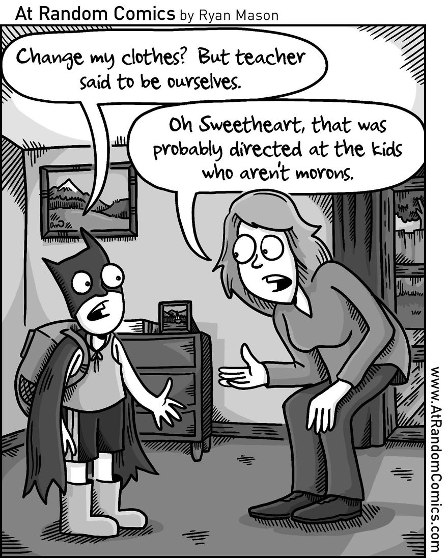 10+ Hilarious Comics From An Aspiring Cartoonist