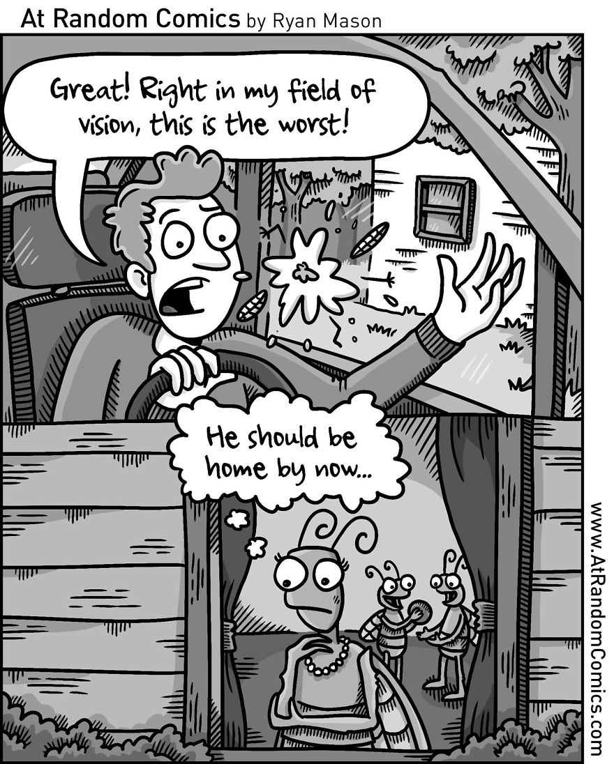 10+ Hilarious Comics From An Aspiring Cartoonist