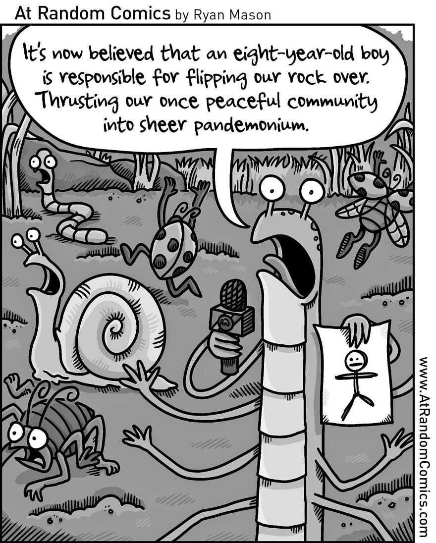 10+ Hilarious Comics From An Aspiring Cartoonist