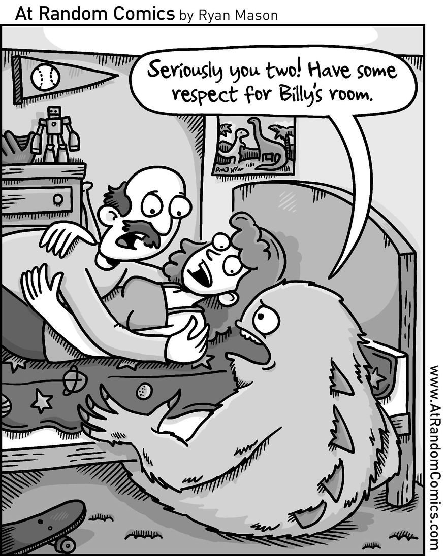 10+ Hilarious Comics From An Aspiring Cartoonist