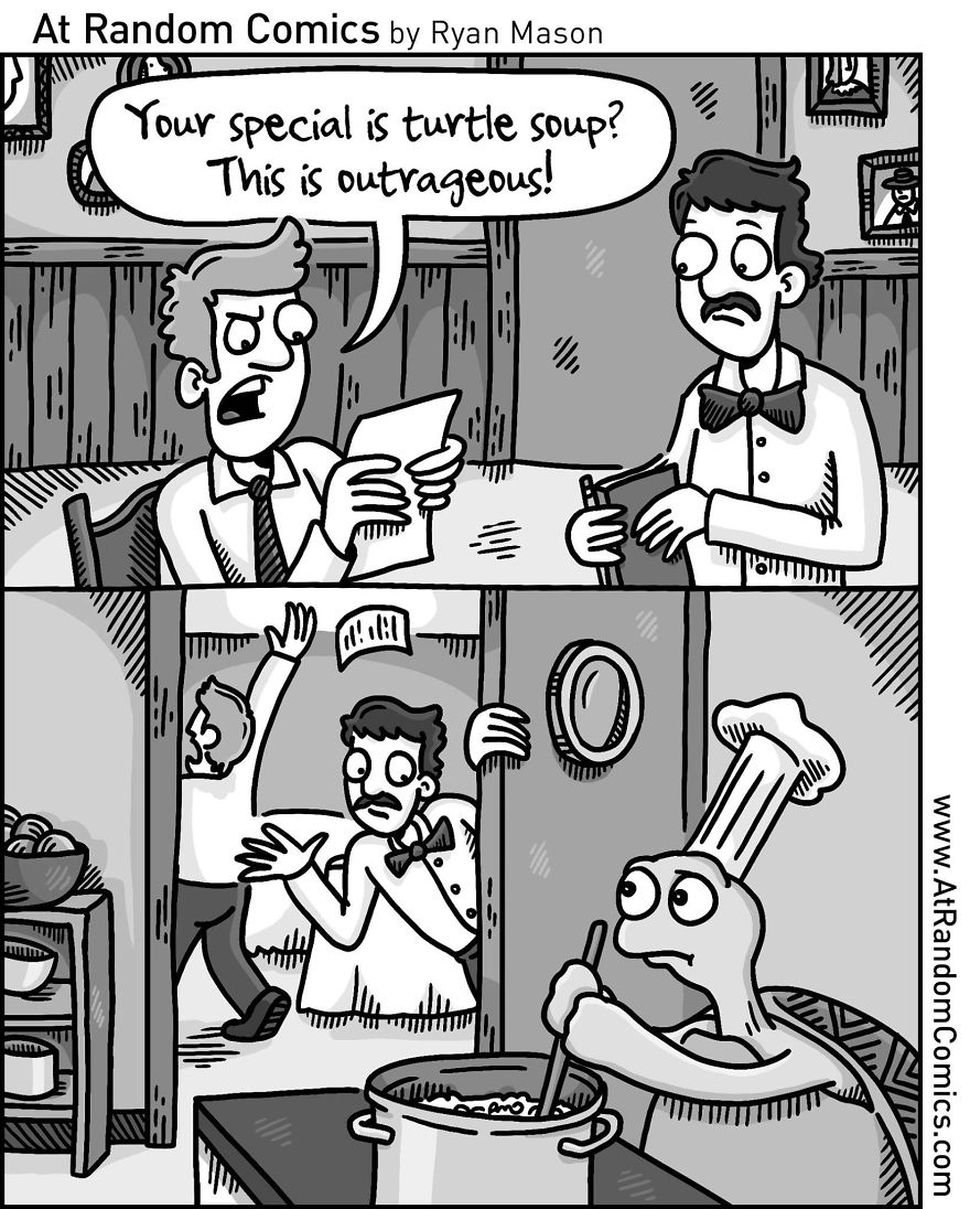 10+ Hilarious Comics From An Aspiring Cartoonist