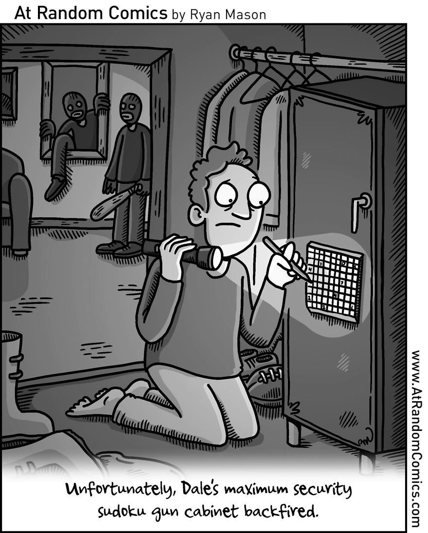 10+ Hilarious Comics From An Aspiring Cartoonist