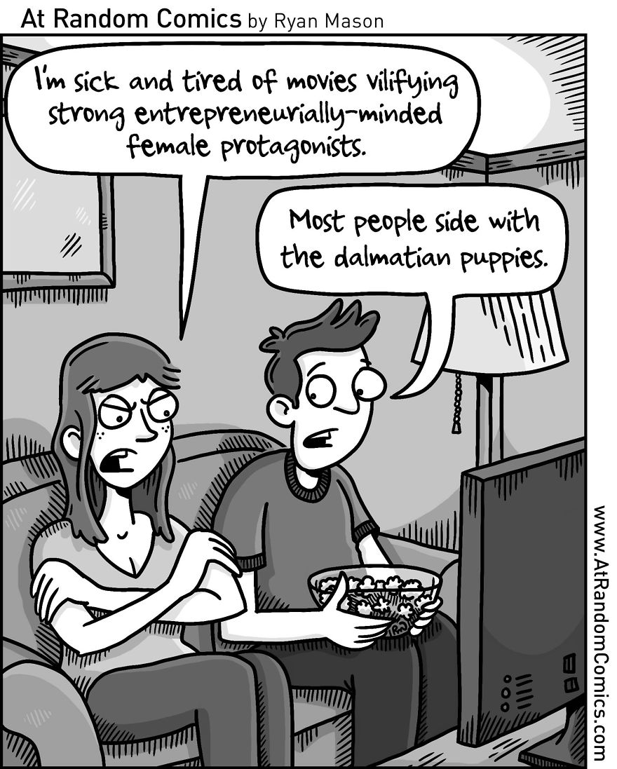 10+ Hilarious Comics From An Aspiring Cartoonist