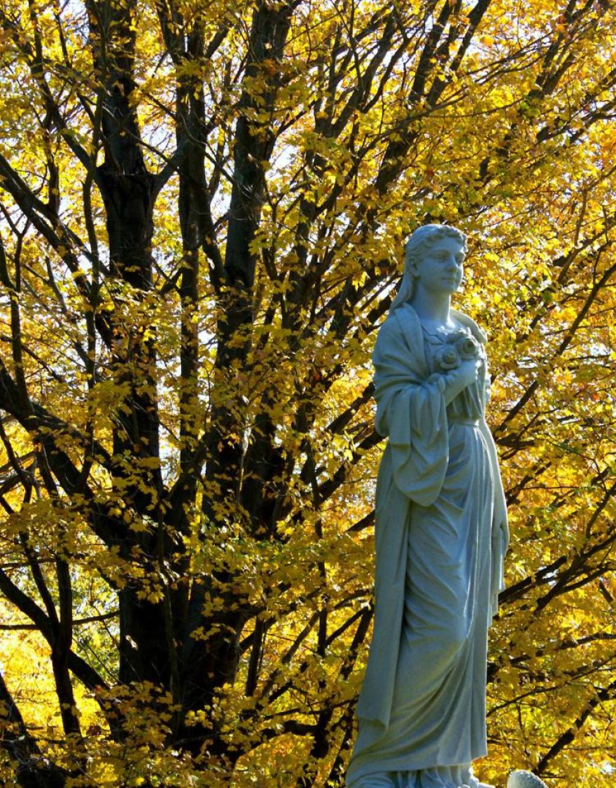 I Love The Somber Beauty Of Cemeteries.