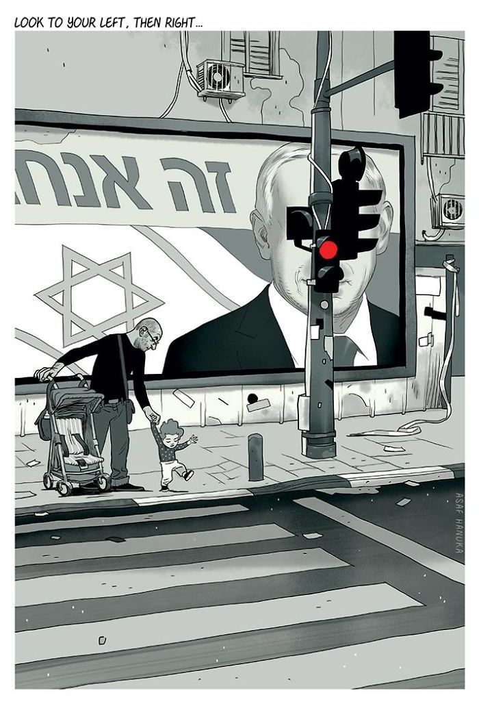 Satirical-Comics-The-Realist-Asaf-Hanuka