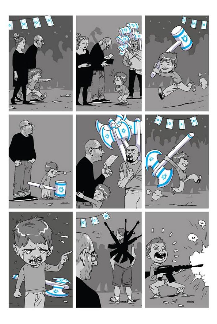 Satirical-Comics-The-Realist-Asaf-Hanuka