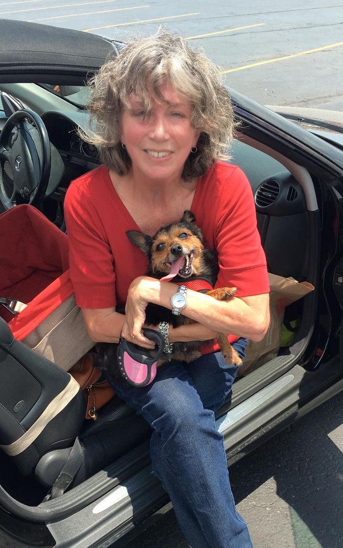 Two Old Ladies Meeting For The First Time.....best Friends Since That Day!