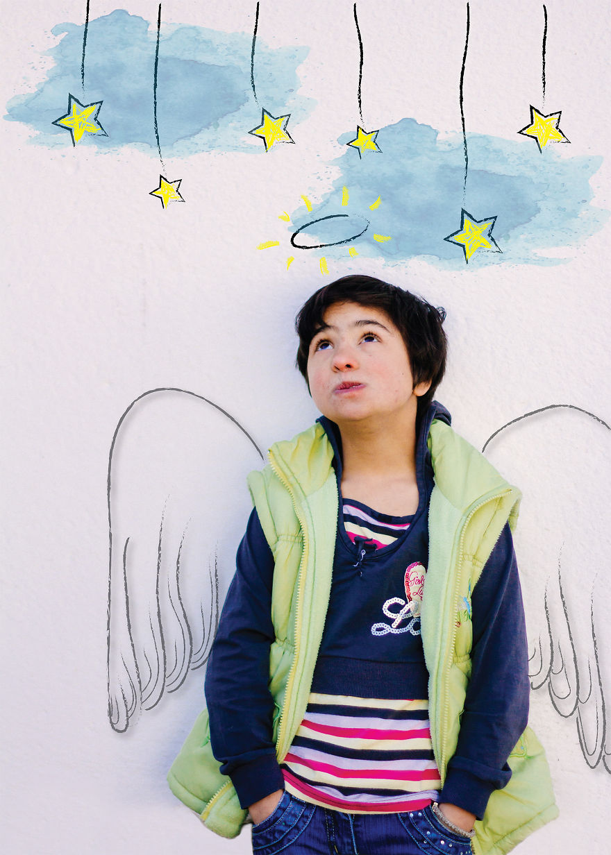 Betty's Favorite Sport Is Making Soap Bubbles. She Loves Summer And Ice Cream From Chocolate; Down Syndrome