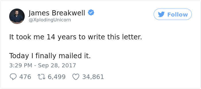 It Took This Guy 14 Years And Two Failed Careers To Write This Letter, But He Absolutely Nailed It