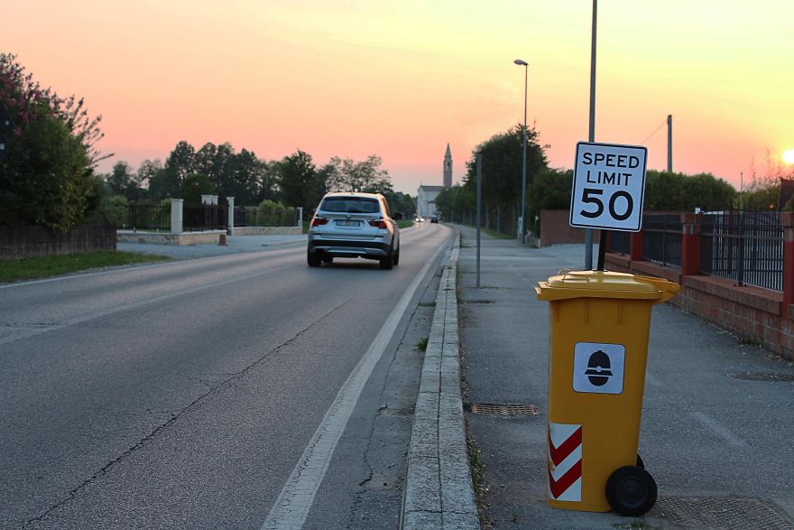 A Street Artist Jokes With The Urban Environment And Creates Playful Installations For The Passersby A Street Artist Jokes With The Urban Environment And Creates Playful Installations For The Passersby