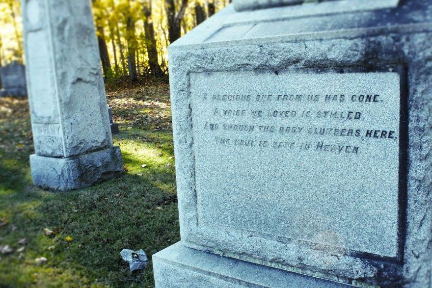 I Love The Somber Beauty Of Cemeteries.