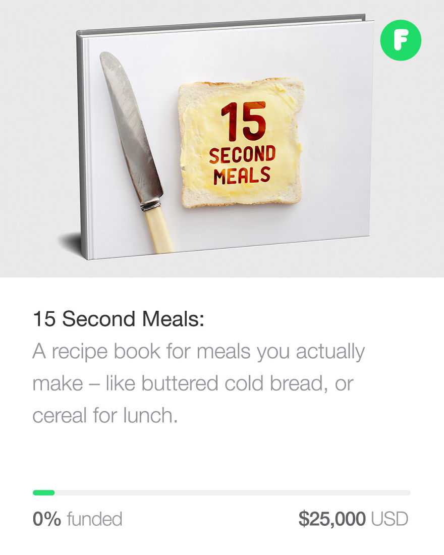 15 Second Meals