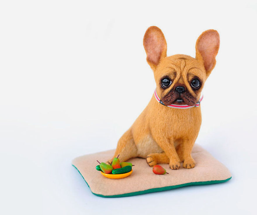 18 Adorable Felted Dogs Created By Mamadocha