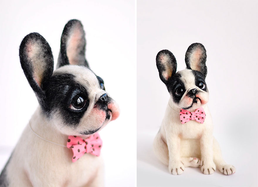 18 Adorable Felted Dogs Created By Mamadocha