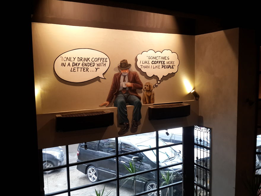 I Created Several Murals To Decorate Suan's Bakery