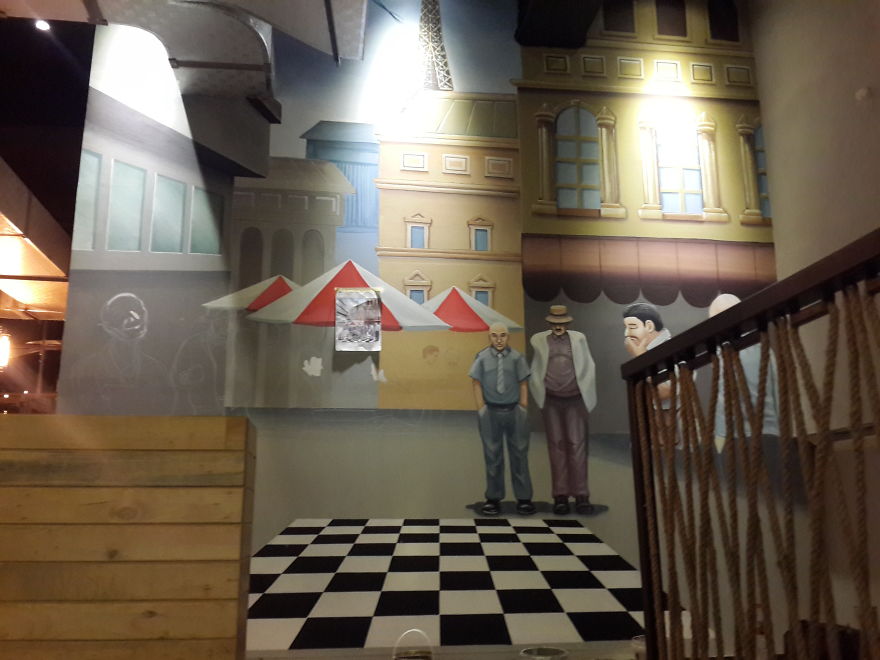 I Created Several Murals To Decorate Suan's Bakery