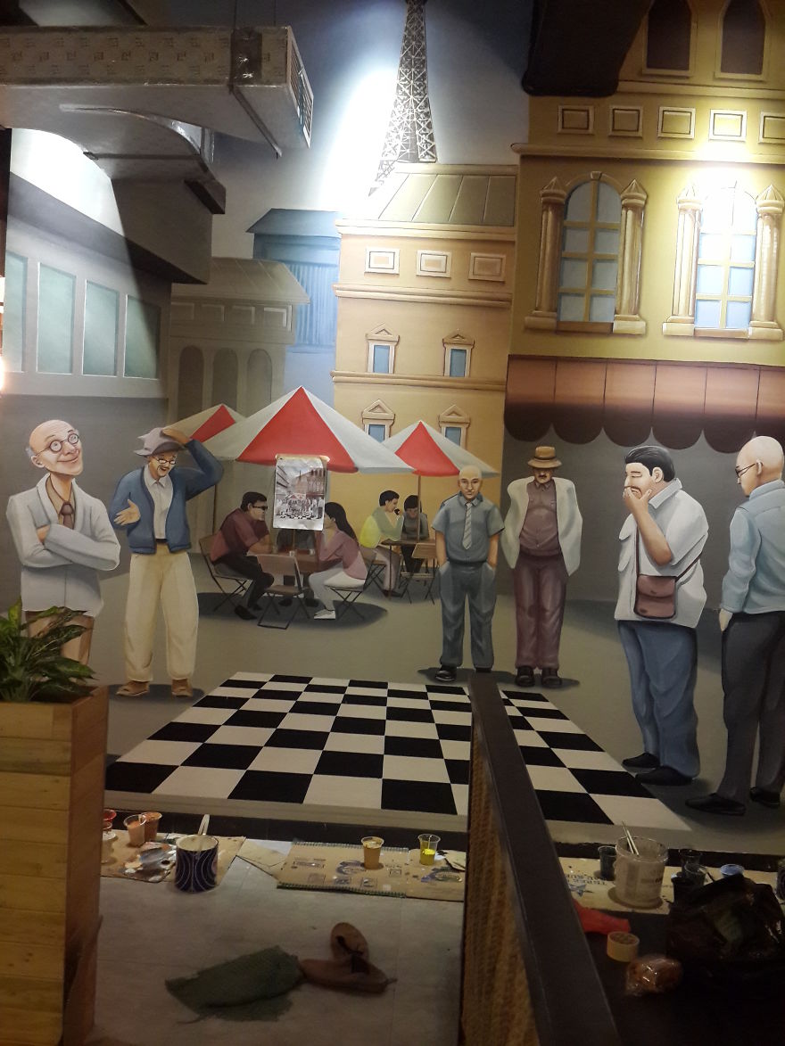 I Created Several Murals To Decorate Suan's Bakery I Created Several Murals To Decorate Suan's Bakery