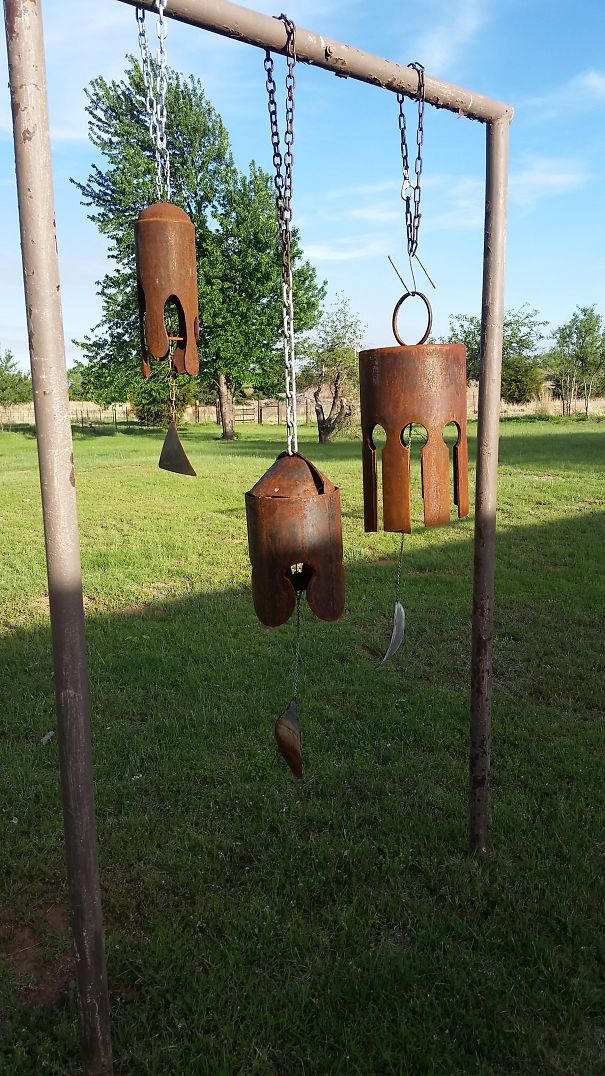 I Told My Husband I Wanted Him To Make Me A Wind Chime, & He Delivered!