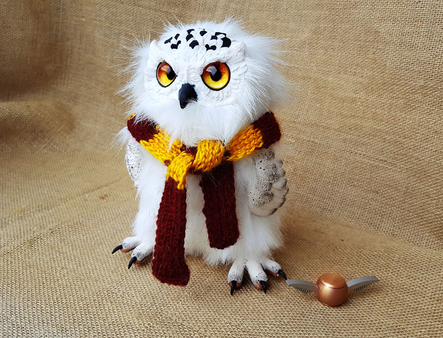 We Create Hedwig From The Movie &ldquo;harry Potter&rdquo;