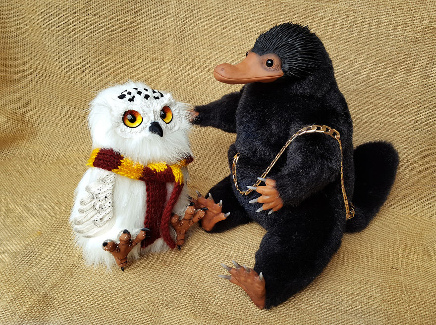 We Create Hedwig From The Movie &ldquo;harry Potter&rdquo;