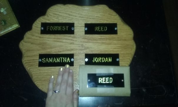 My Fiance (Then Boyfriend) Created This To Propose With My Ring As A Surprise.