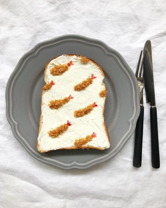 Culinary Designer Makes Real Works Of Art With Toast Making The Breakfast Wonderful