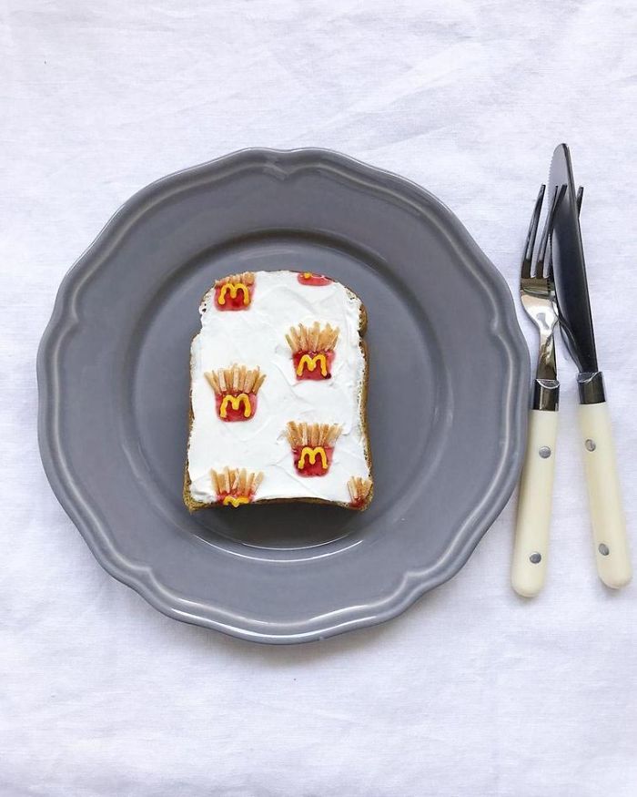 Culinary Designer Makes Real Works Of Art With Toast Making The Breakfast Wonderful