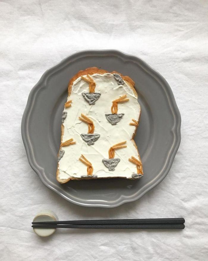 Culinary Designer Makes Real Works Of Art With Toast Making The Breakfast Wonderful