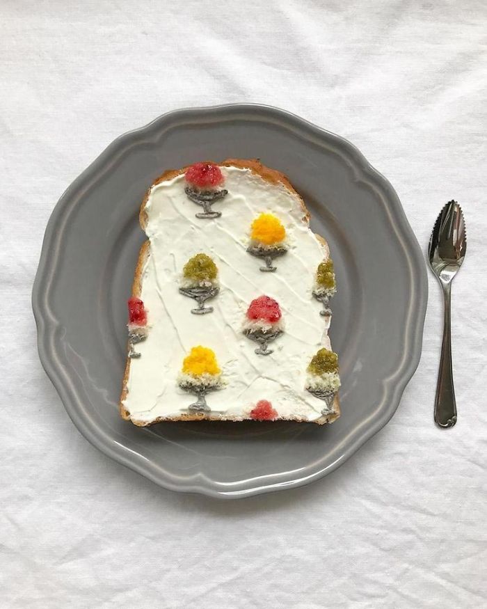 Culinary Designer Makes Real Works Of Art With Toast Making The Breakfast Wonderful