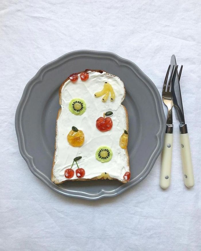 Culinary Designer Makes Real Works Of Art With Toast Making The Breakfast Wonderful