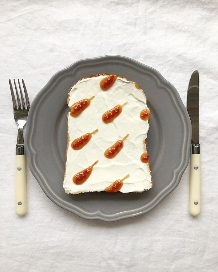 Culinary Designer Makes Real Works Of Art With Toast Making The Breakfast Wonderful
