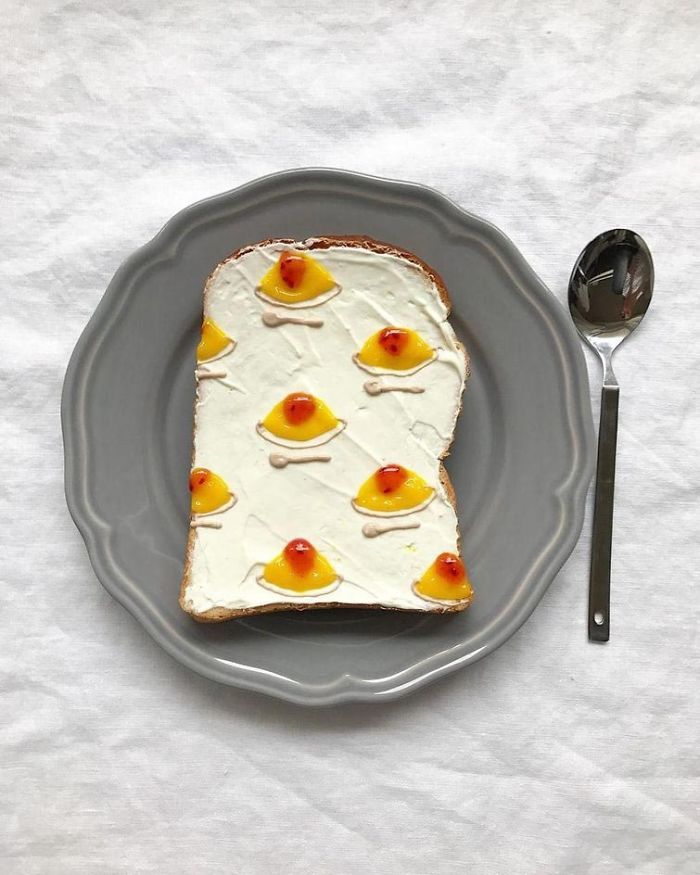 Culinary Designer Makes Real Works Of Art With Toast Making The Breakfast Wonderful