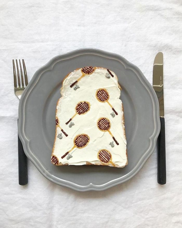 Culinary Designer Makes Real Works Of Art With Toast Making The Breakfast Wonderful