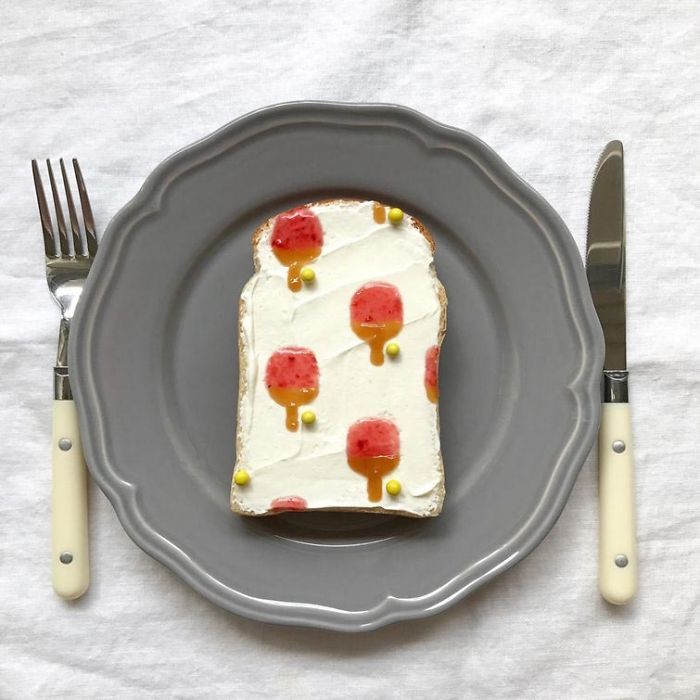 Culinary Designer Makes Real Works Of Art With Toast Making The Breakfast Wonderful