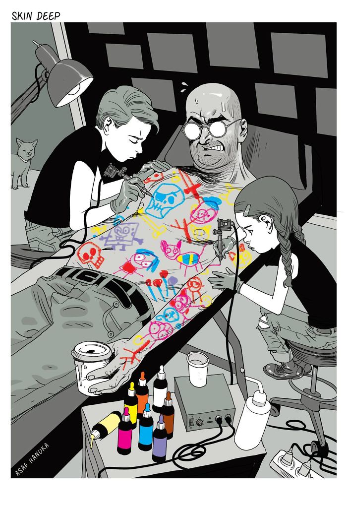 Satirical-Comics-The-Realist-Asaf-Hanuka