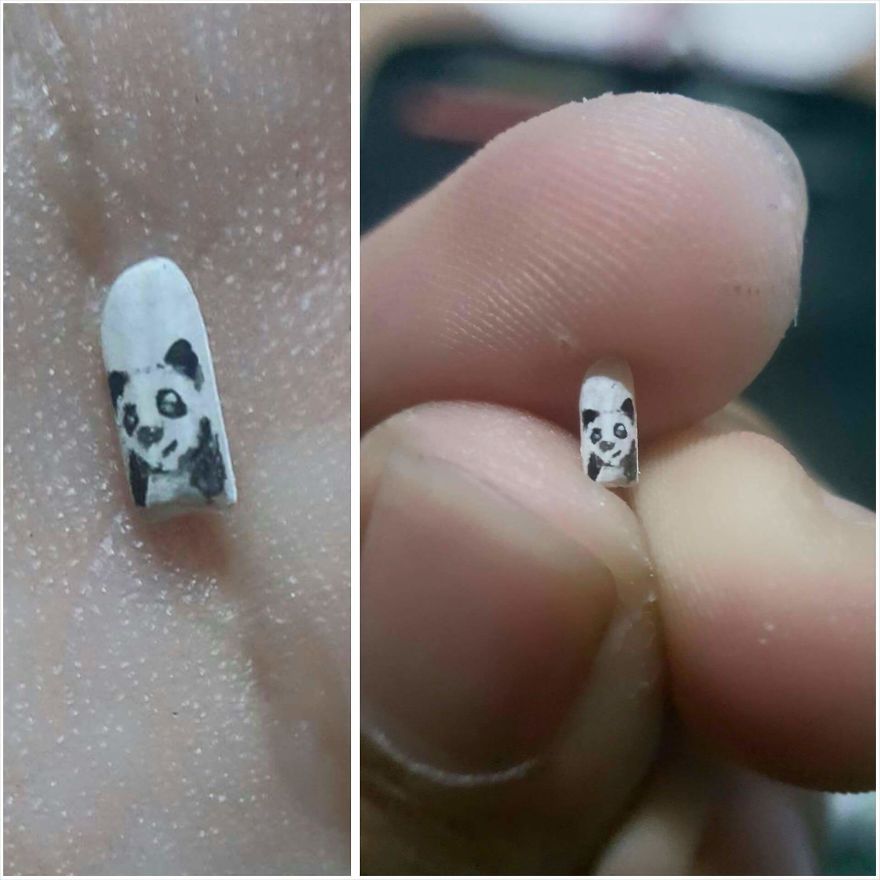 I Paint With Gouache On Rice Grains And Tiny Pieces Of Paper! I Paint With Gouache On Rice Grains And Tiny Pieces Of Paper!