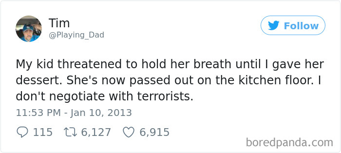 Parenting Food Tweet