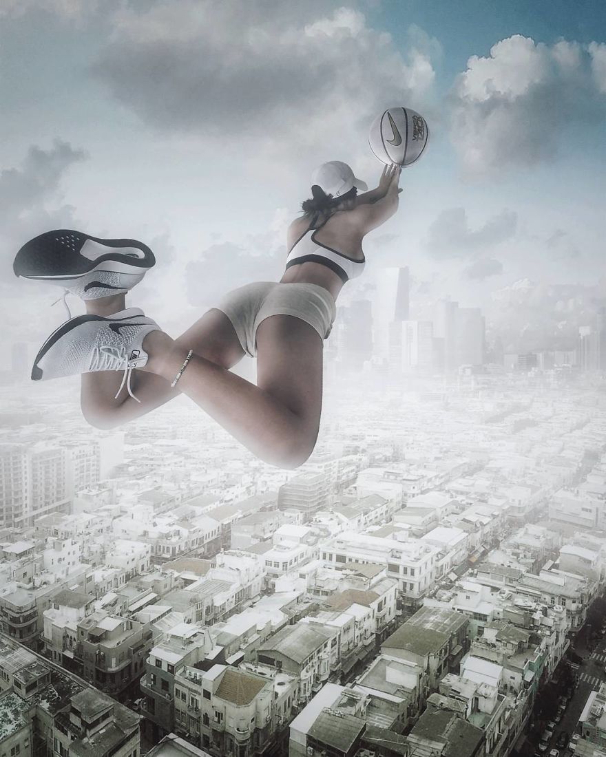 I Took Photos Of My Family And Digitally Edited Them Into A Crazy Fantasy Land