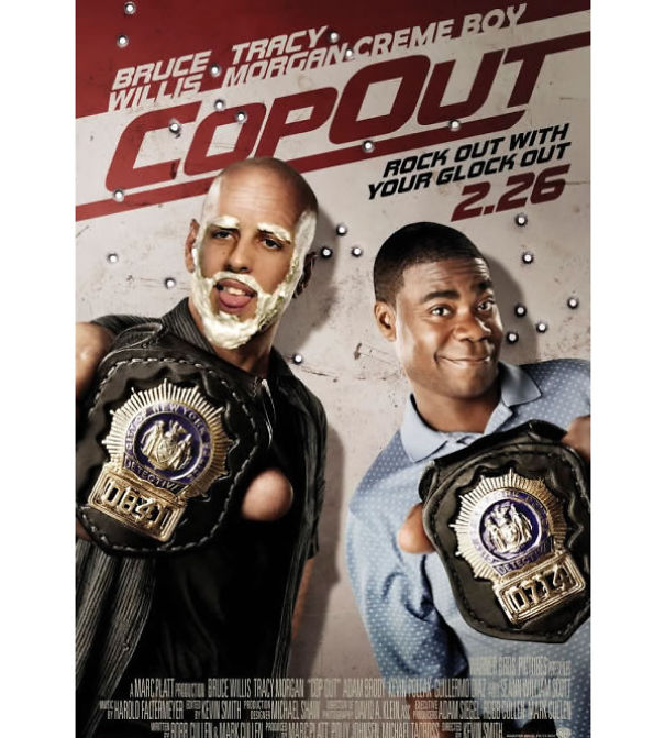 Guy Photoshops His Shaving Creme Character 'Creme Boy' In Movie Posters