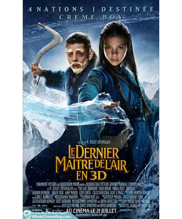 Guy Photoshops His Shaving Creme Character 'Creme Boy' In Movie Posters Guy Photoshops His Shaving Creme Character 'Creme Boy' In Movie Posters