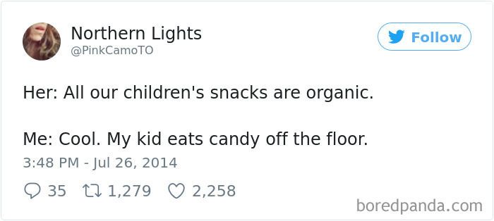 Parenting Food Tweet