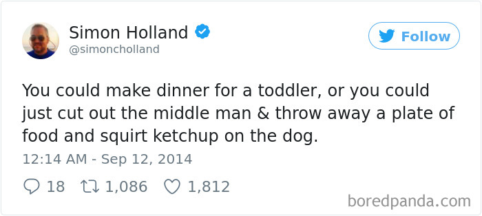 Parenting Food Tweet