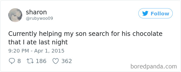 Parenting Food Tweet