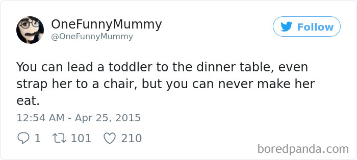 Parenting Food Tweet