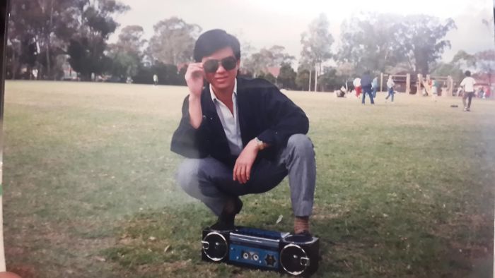 My Dad Shortly After Arriving To Australia From Vietnam In The 80s