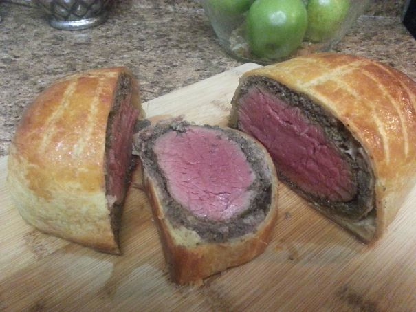 Today In My Birthday. My Husband Made Beef Wellington
