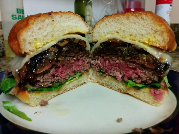Wife Asked For A Burger. So I Made Her A Burger