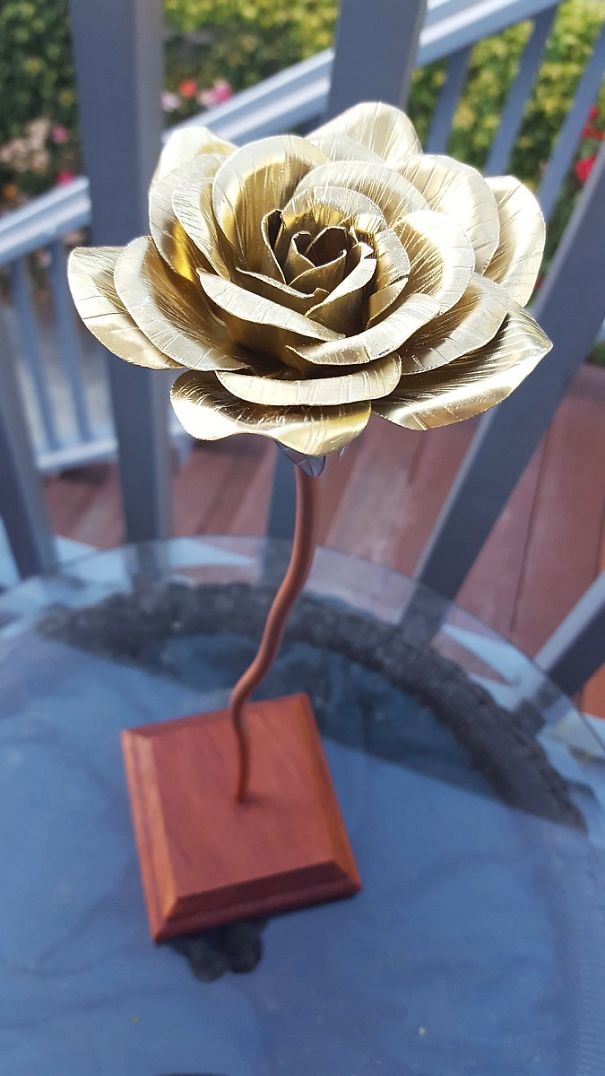 I Made A Flower For My Wife
